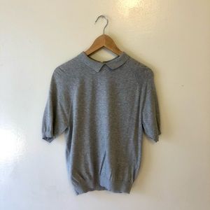 COS collared short sleeve shirt